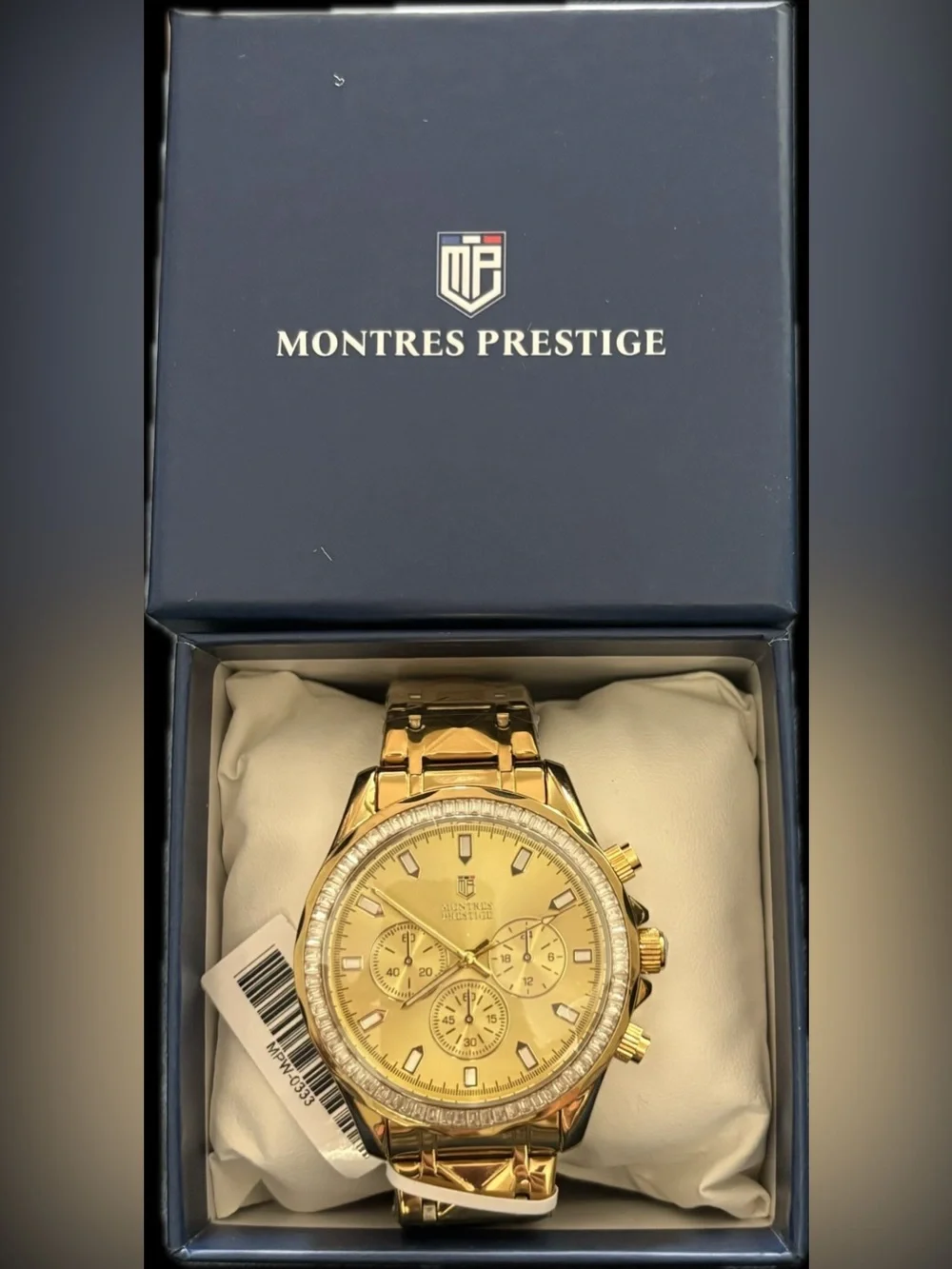 MPW-0333 - Montres Prestige X InvictaMen's Watch - 44.5mm, Gold